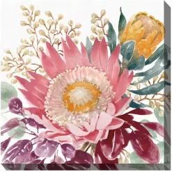 Kirklands Home Outdoor Wall Decor|Protea Floral Outdoor Canvas Art Print
