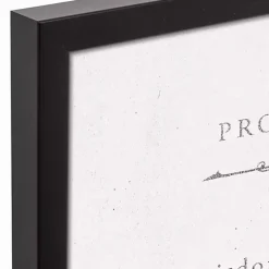 Kirklands Home Wall Quotes & Signs|Proverbs Black Framed Canvas Art Print