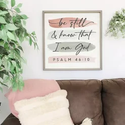 Kirklands Home Wall Quotes & Signs|Psalm 46:10 Wall Plaque