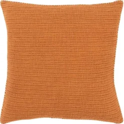 Best Pumpkin Subtle Striped Oversized Pillow Pillows