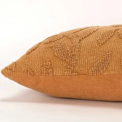 Outlet Pumpkin Stonewash Botanical Pillow Pillows