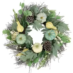Discount Pumpkins and ery Mix Wreath Fall