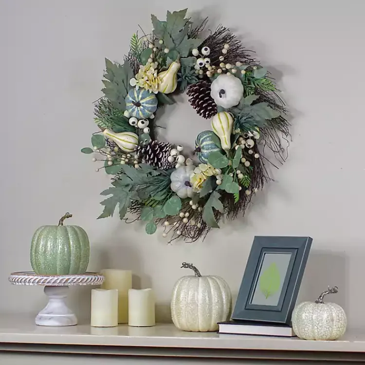 Discount Pumpkins and ery Mix Wreath Fall