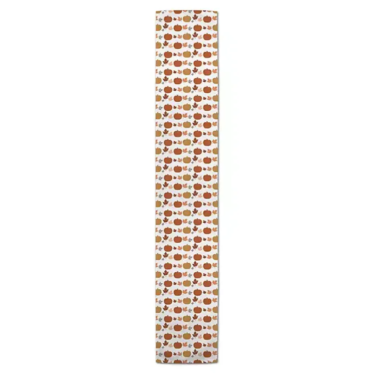 Clearance Pumpkins and Leaves Table Runner, 72 in. Fall