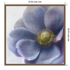 Kirklands Home Canvas Art|Purple Anemone Framed Canvas Art