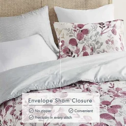 Kirklands Home Comforters|Purple Botanical 2-pc. Twin/Twin XL Comforter Set