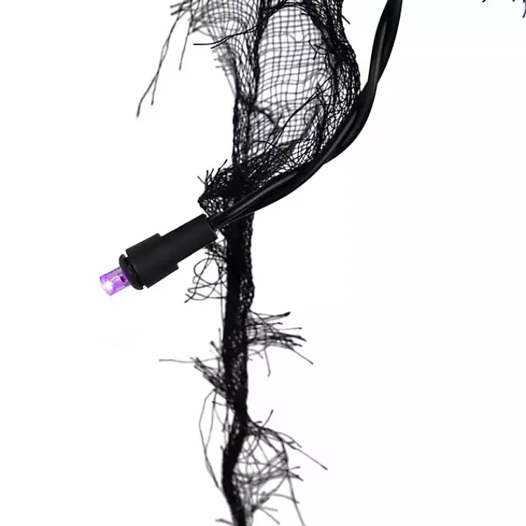 New Purple LED Gauze Drape Lights Halloween