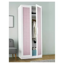 Kirklands Home Wall Murals & Wallpaper|Textured Faux Fabric Peel & Stick Wallpaper Purple