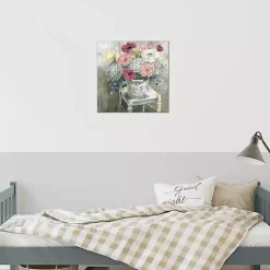 Kirklands Home Canvas Art|Quaint Cottage Bouquet Giclee Canvas Art Print