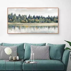 Kirklands Home Canvas Art|Quiet Reflections Framed Canvas Art Print