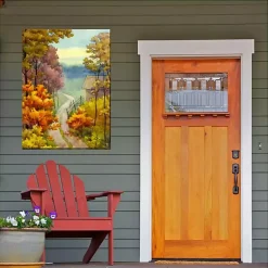 Kirklands Home Outdoor Wall Decor|Rambling Road Outdoor Canvas Art Print