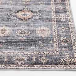 Kirklands Home Area Rugs|Raquel Washable Area Rug, 7x9 Gray