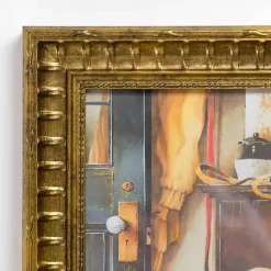 Kirklands Home Framed Art|Ready for a Walk Framed Art Print Multi