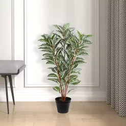 Best Real Touch Zebra Plant in Nursery Planter Trees & Topiaries