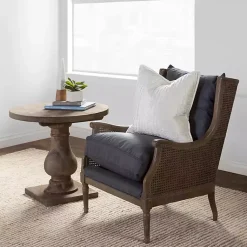 Kirklands Home Accent & End Tables|Reclaimed Pine Caroline Accent Table Brown