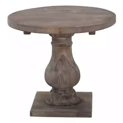 Kirklands Home Accent & End Tables|Reclaimed Pine Caroline Accent Table Brown