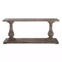 Kirklands Home Console Tables|Reclaimed Pine Caroline Console Table Brown
