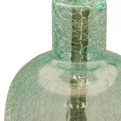 Kirklands Home Table Lamps|Recycled Glass Bottle Table Lamp White