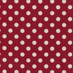 Kirklands Home Outdoor Cushions & Pillows|Red & White Polka Dot Outdoor Settee Cushion