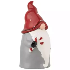 Hot Red and Gray 4-Pc. Christmas Gnome Set Christmas Decorations