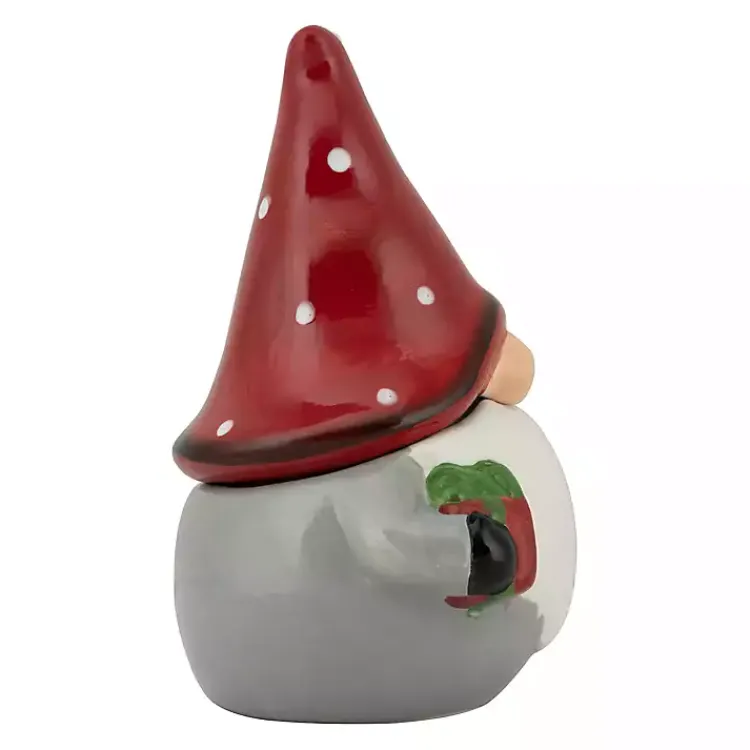 Hot Red and Gray 4-Pc. Christmas Gnome Set Christmas Decorations