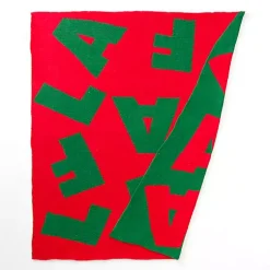 Best Red and Green Falala Cloud Throw Blankets & Throws