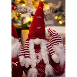 New Red and White Plush Gnome Decoration Christmas Decorations