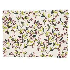 Kirklands Home Table Linens|Red Berry Delight Cotton Placemats, Set of 4