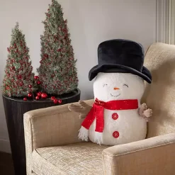 Red Berry Frosted Mini Tabletop Trees, Set of 2 Christmas Decorations