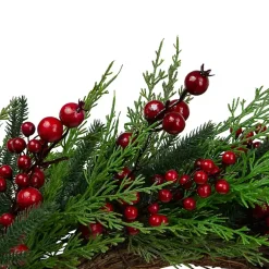 Online Red Berry Pine Spiral Wreath Christmas Wreaths