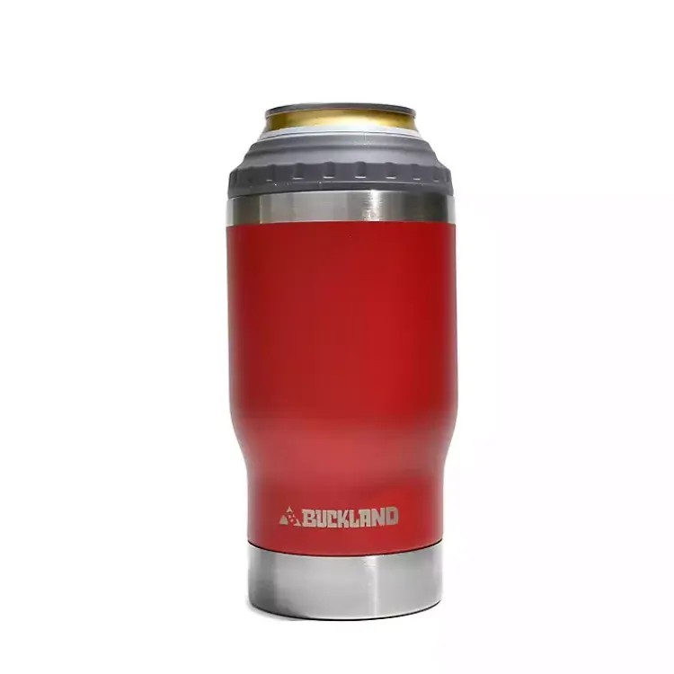 Kirklands Home Glassware & Drinkware|Beverage Tumbler Koozie Red