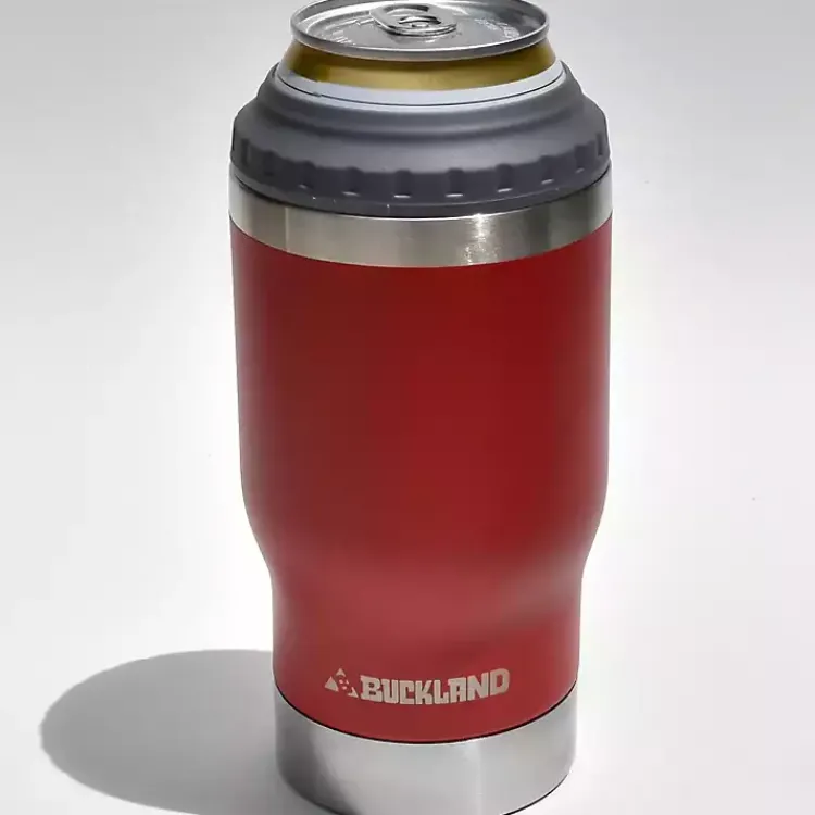 Kirklands Home Glassware & Drinkware|Beverage Tumbler Koozie Red