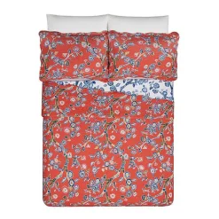 Kirklands Home Quilts|Floral Dreams 3-pc. Full/Queen Quilt Set Red