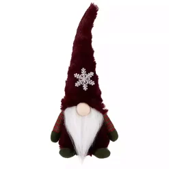 Outlet Gnome with LED Snowflake Christmas Decorations