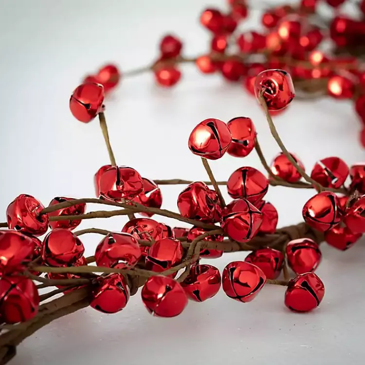 Clearance Jingle Bells Christmas Garland Christmas Arrangements & Garland