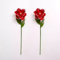 New Magnolia Christmas Stems, Set of 2 Stems & Bouquets