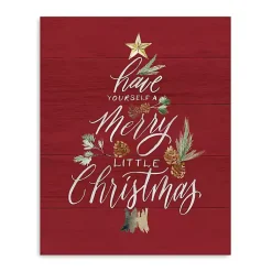 Online Merry Little Christmas Wall Plaque Christmas Art & Wall Decor