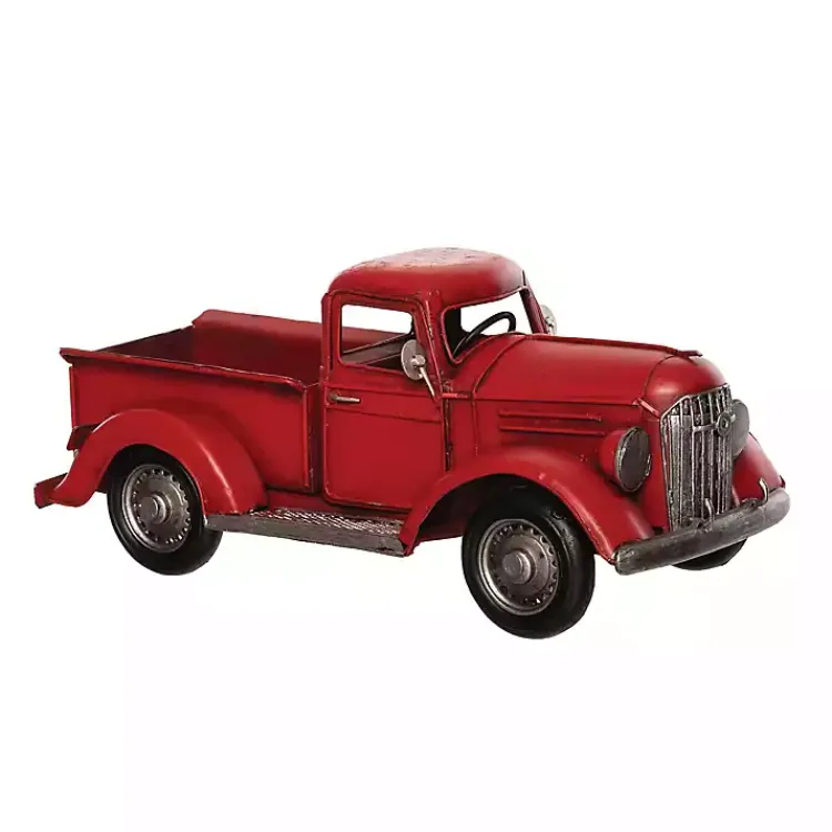 New Metal Vintage Truck Figurine Christmas Decorations