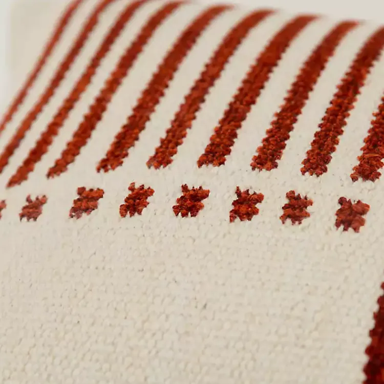 Discount Offset Colorblock Stripe Throw Pillow Pillows