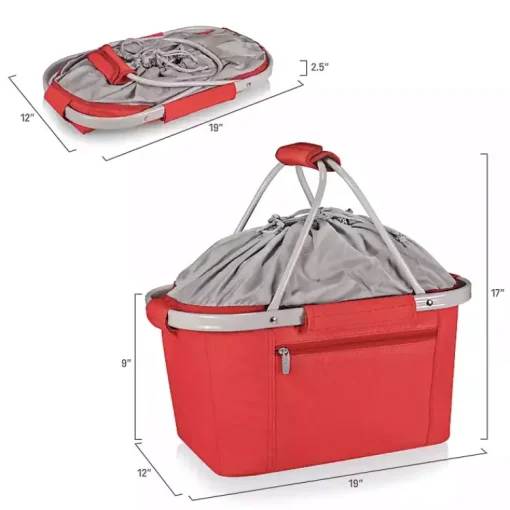 Kirklands Home Serving & Entertaining|Ohio State Buckeyes Cooler Basket Red
