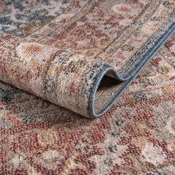 Kirklands Home Area Rugs|Red Persian Bordered Traditional Area Rug, 8x10