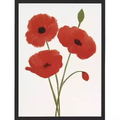 Kirklands Home Framed Art|Red Poppies Framed Art Print