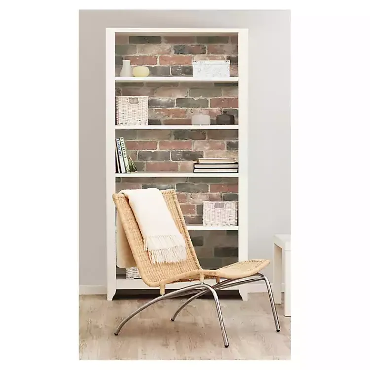 Kirklands Home Wall Murals & Wallpaper|Red Reclaimed Brick Peel & Stick Wallpaper