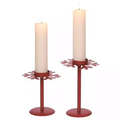 Discount Snowflake Christmas Candle Holders, Set of 2 Christmas Decorations