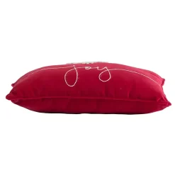 Online Red Velvet Joy Snowflake Lumbar Pillow Christmas Pillows