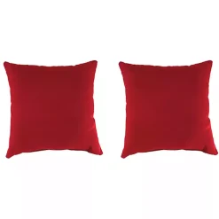 Kirklands Home Outdoor Cushions & Pillows|Veranda Outdoor Pillows, Set of 2 Red