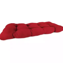 Kirklands Home Outdoor Cushions & Pillows|Veranda Outdoor Settee Cushion Red