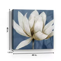 Kirklands Home Canvas Art|Regal Waterlily Canvas Art Print