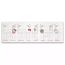 Clearance Reindeer Lineup Canvas Art Print Christmas Art & Wall Decor