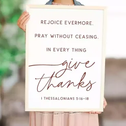 Outlet Rejoice Evermore Framed Wall Plaque Fall